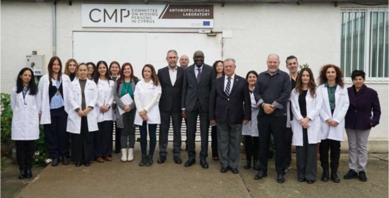 BM yetkilisi Diagne, Kayıplar Komitesi laboratuvarını ziyaret ederek bilim insanlarından bilgi aldı…