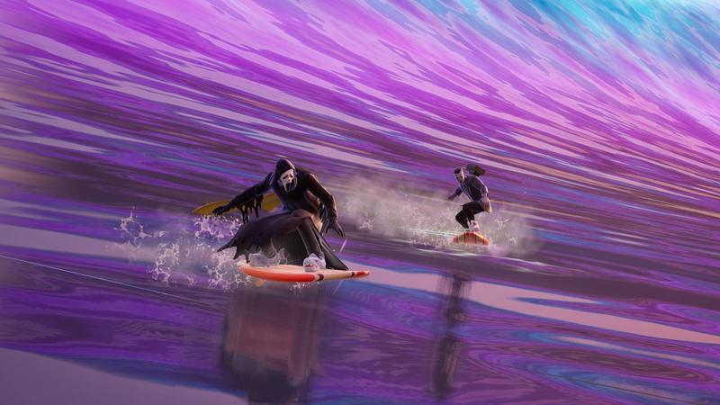 Fortnite's surfing is better than the Battle Bus, actually