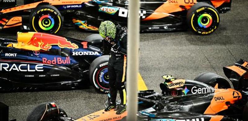 Qual é o tamanho do campeão Lando Norris na história da Fórmula 1?