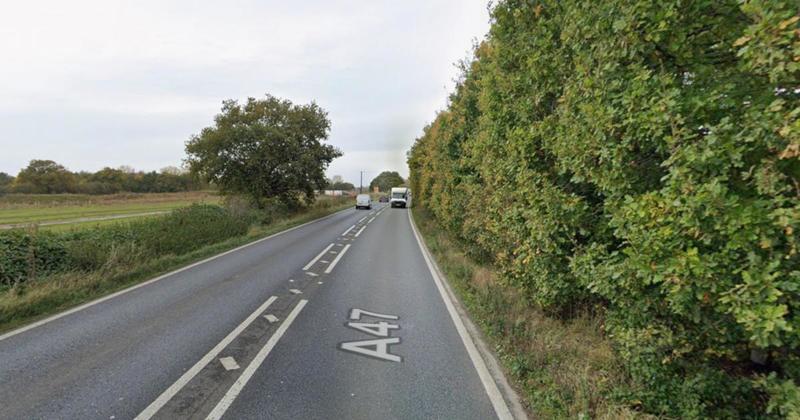 A47 closed in both directions after three vehicle crash A47 closed in both directions after three vehicle crash