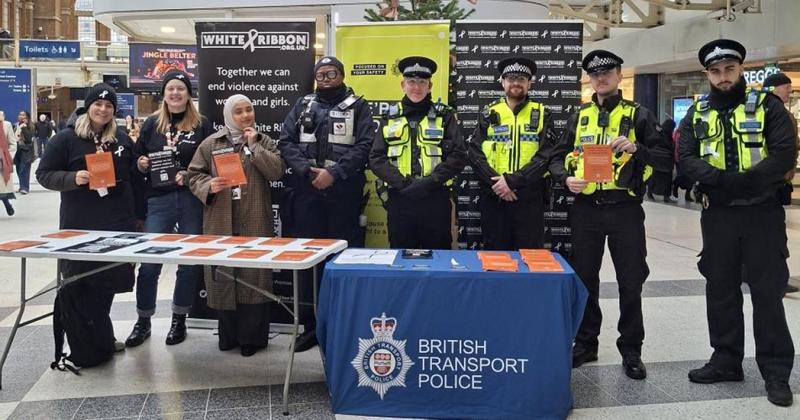 Greater Anglia is standing up against gender-based violence