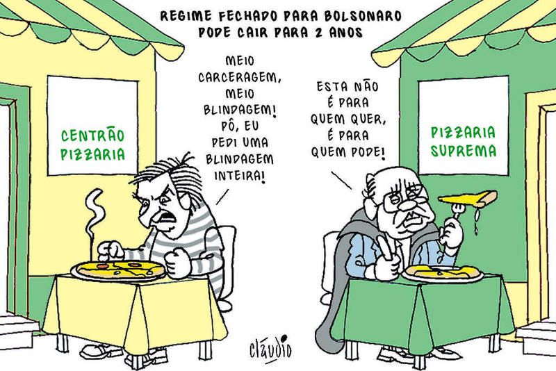 Qual a pizza para Bolsonaro?