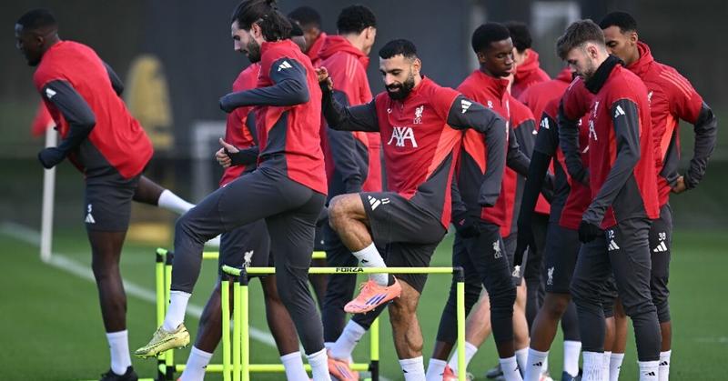 Salah trains in Liverpool as Saudis plan winter transfer move Salah trains in Liverpool as Saudis plan winter transfer move