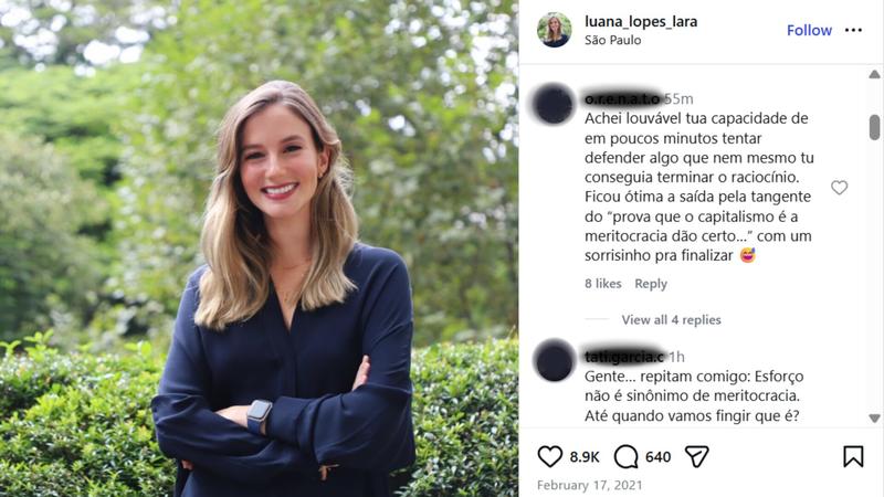 A jovem bilionária e a cultura do ressentimento no Brasil