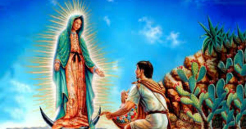 La virgen de Guadalupe