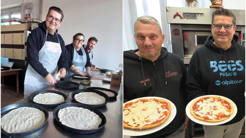 Chiuse la pizzeria Otello, ora Gabriele insegna il mestiere ai ragazzi con disabilità: “Un onore essere accanto a loro”