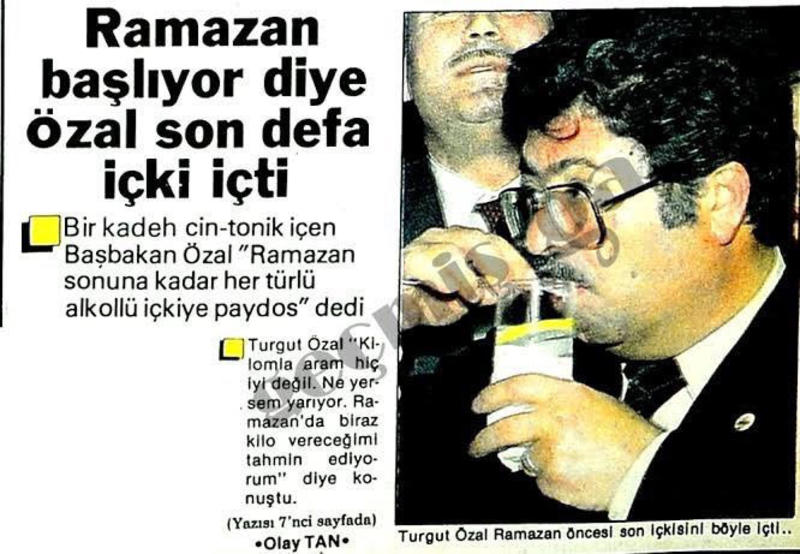 Muhafazakar yazar gündeme getirdi... Tarihi alkole bağlamak