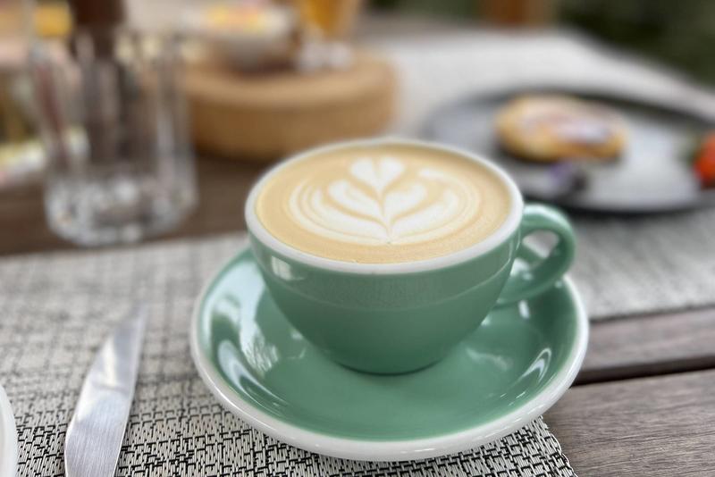 Um brinde de Natal com café e saúde