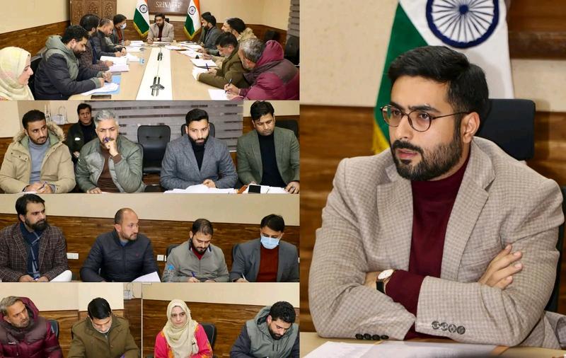 DC Srinagar conducts Tehsil wise review of Revenue related matters DC Srinagar conducts Tehsil wise review of Revenue related matters