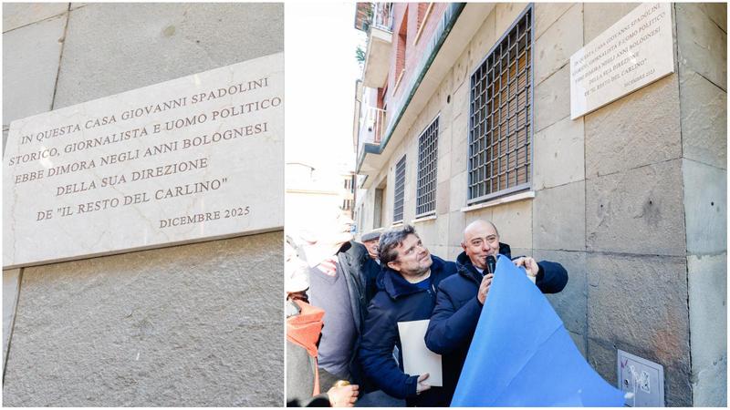 Giovanni Spadolini faro del giornalismo: targa a Bologna