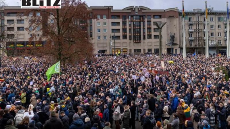 Vilnius protest erupts as fast-tracked media bill threatens LRT independence Vilnius protest erupts as fast-tracked media bill threatens LRT independence