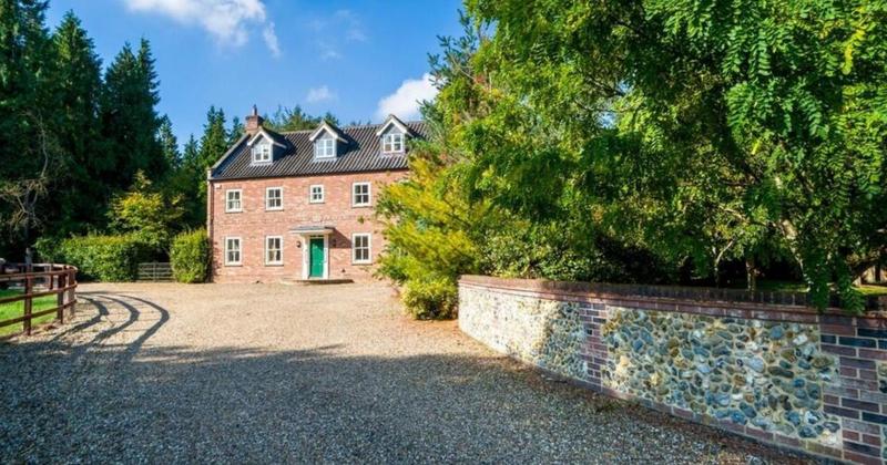 Home nestled on edge of forest up for sale for £1.6m Home nestled on edge of forest up for sale for £1.6m
