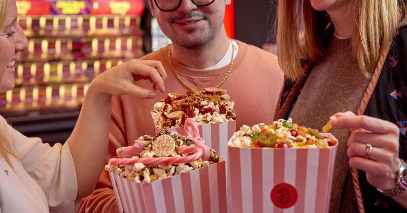 Brits fall for pimped-up popcorn - and say it's as good as the movie