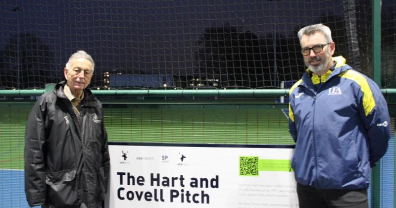 Sports pitch renamed in honorary tribute to men with lasting legacy