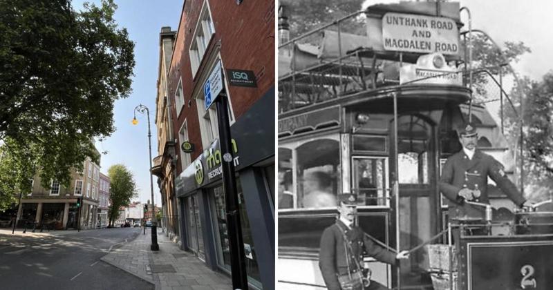 Restoration of lamp from old city tram network under way Restoration of lamp from old city tram network under way
