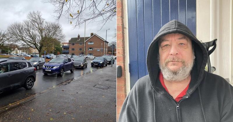 Traffic chaos in city road constantly burdens neighbours Traffic chaos in city road constantly burdens neighbours