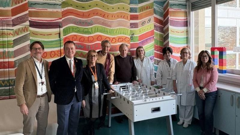 Al «Bolognini» un mondo di colori per i bimbi della Pediatria Al «Bolognini» un mondo di colori per i bimbi della Pediatria