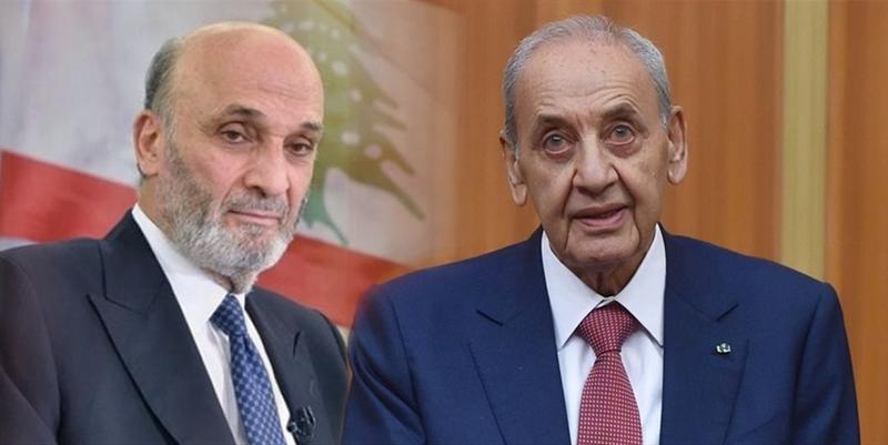 كلام جعجع بحق رئيس المجلس تجاوز النقد السياسي وصبّ في خانة التهويل كلام جعجع بحق رئيس المجلس تجاوز النقد السياسي وصبّ في خانة التهويل