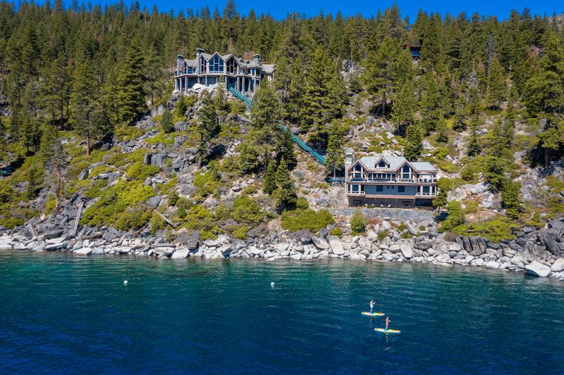 Someone finally bought this unusual $42 million Tahoe megamansion