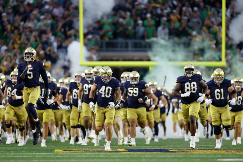 Notre Dame is sad, and that is good