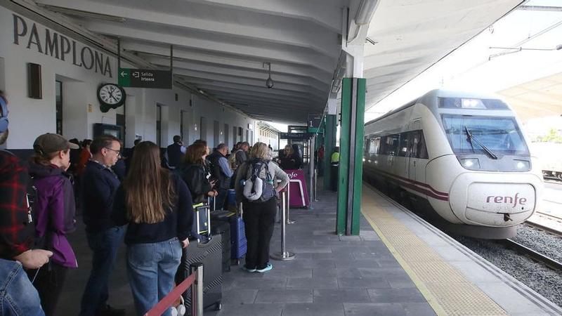 El servicio de Renfe en Navarra