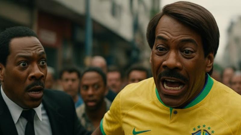 Se Eddie Murphy interpretasse todos os papéis no filme sobre Bolsonaro