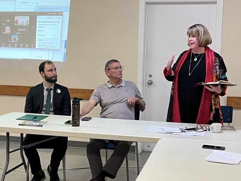 WENDY ELLIOTT: What is at risk? Our very democracy