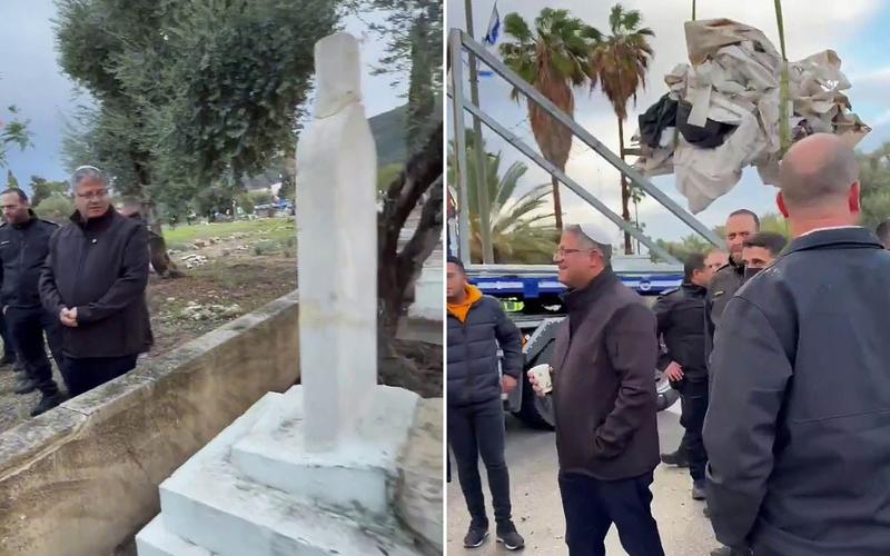 Ben Gvir steps up threat to remove Haifa-area grave of ‘father of terrorism’ Qassam Ben Gvir steps up threat to remove Haifa-area grave of ‘father of terrorism’ Qassam