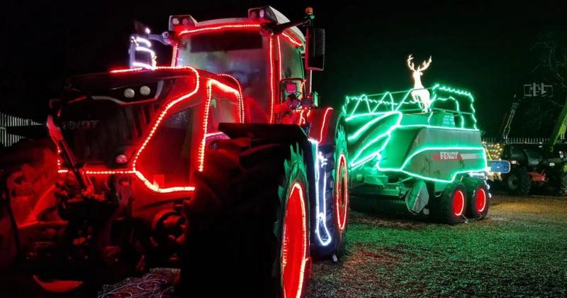 Tractor-themed Christmas lights event to be held in market town