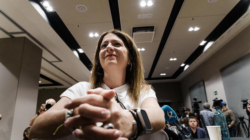 Leire Díez en la tormenta Leire Díez en la tormenta