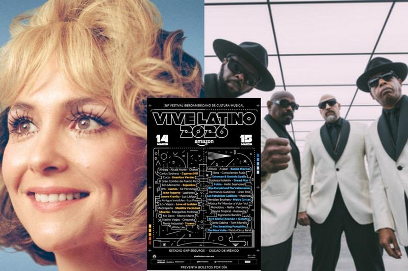Conoce las alineaciones por día en el Vive Latino 2026