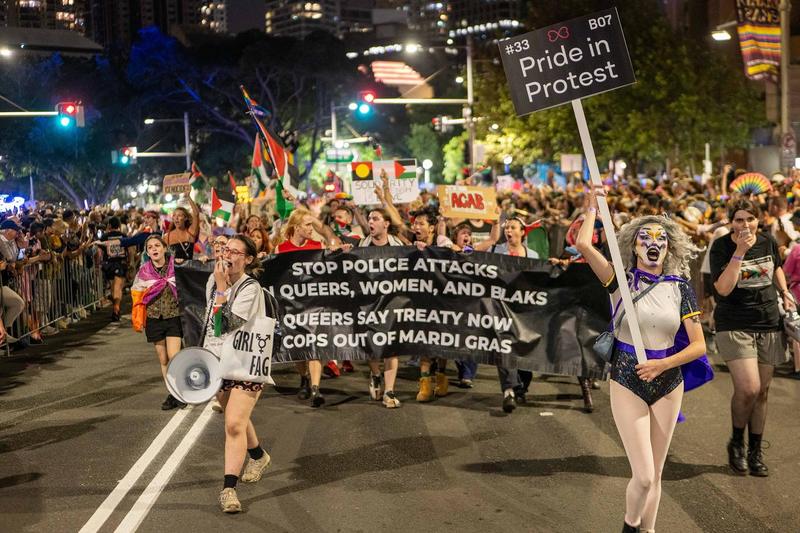 Israel and NSW Police polarise Sydney Mardi Gras