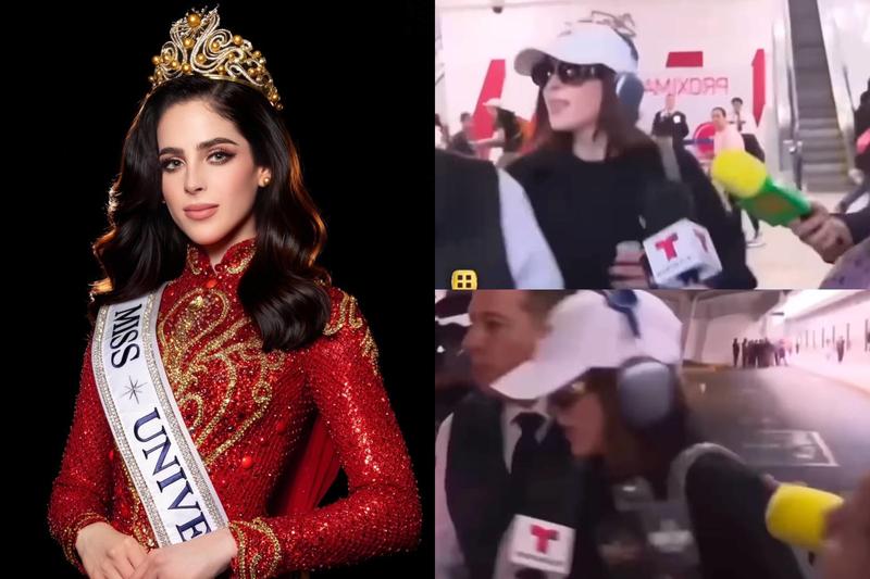Miss Universo desembarca no México e foge de perguntas sobre suspeita de fraude