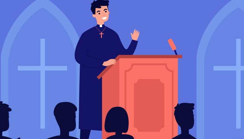 A comedy writer takes the pulpit A comedy writer takes the pulpit