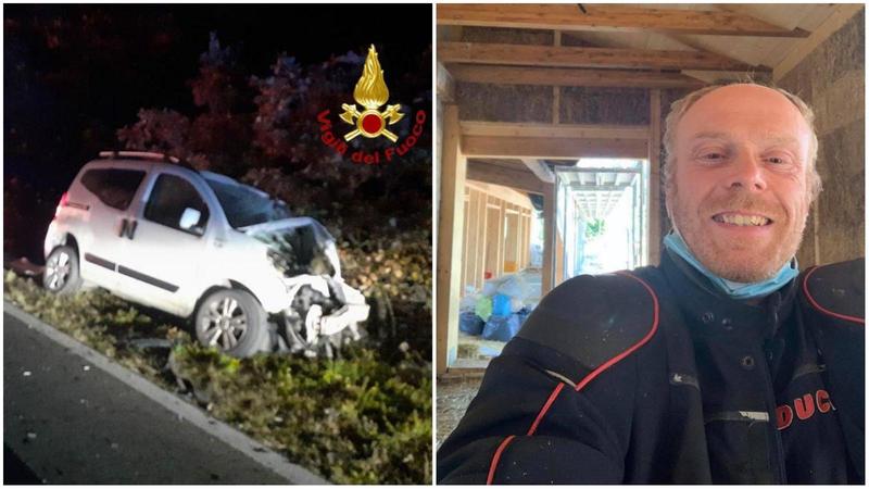 Aurelio Sopranzetti muore a pochi metri da casa nell’incidente a Staffolo: frontale contro un camion