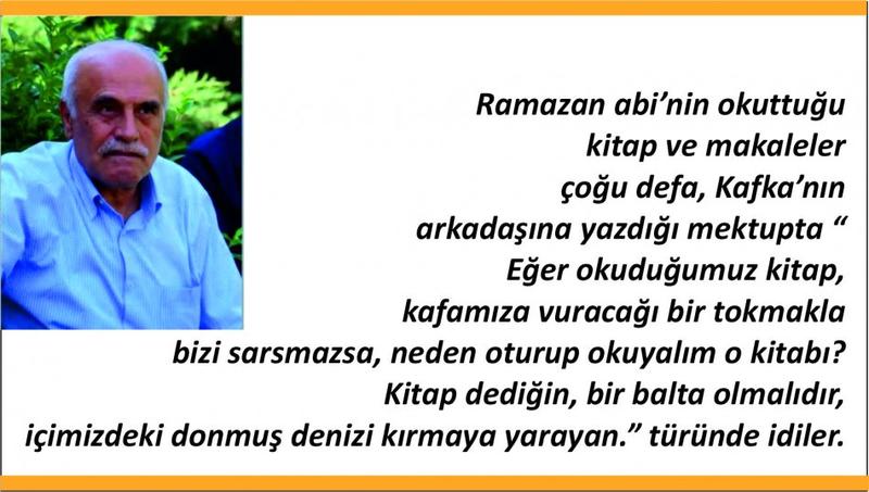 Fikir, İlke ve Duruşun Çilesi... -Bir RAMAZAN DEĞER Anlatısı-