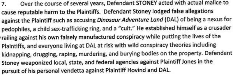 Lawsuit Over Allegations That Young-Earth Creationist Dinosaur Adventure Land Is Lawsuit Over Allegations That Young-Earth Creationist Dinosaur Adventure Land Is