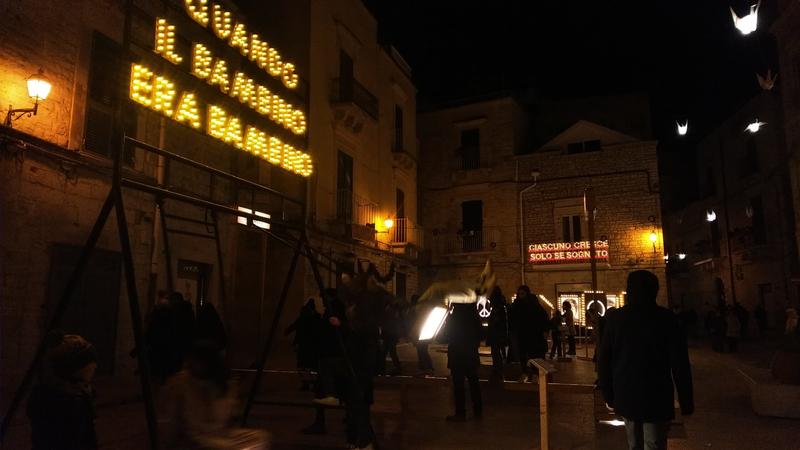 Luci e Suoni d’Artista, accensione e concerto di Enzo Avitabile