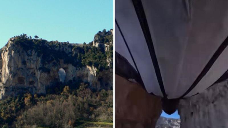 Video | Il volo in caduta liberadal Monte Faito a Positanopassando nel piccolo buco diMontepertuso a 200 km l'ora Video | Il volo in caduta liberadal Monte Faito a Positanopassando nel piccolo buco diMontepertuso a 200 km l'ora