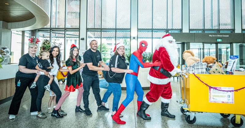'The best': a truckload of gifts delivered for kids in hospital