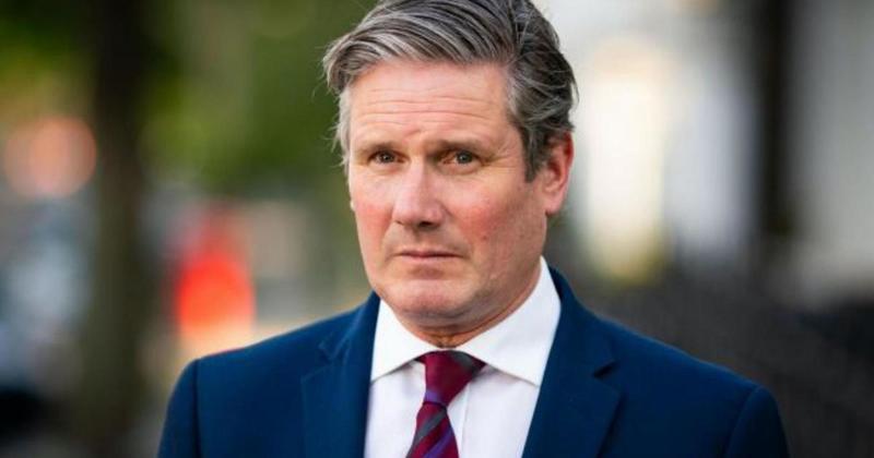 'Keir Starmer made a fleeting visit to Wales'