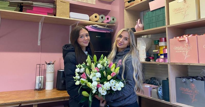 New flower stall has 'manic' first week on the market New flower stall has 'manic' first week on the market