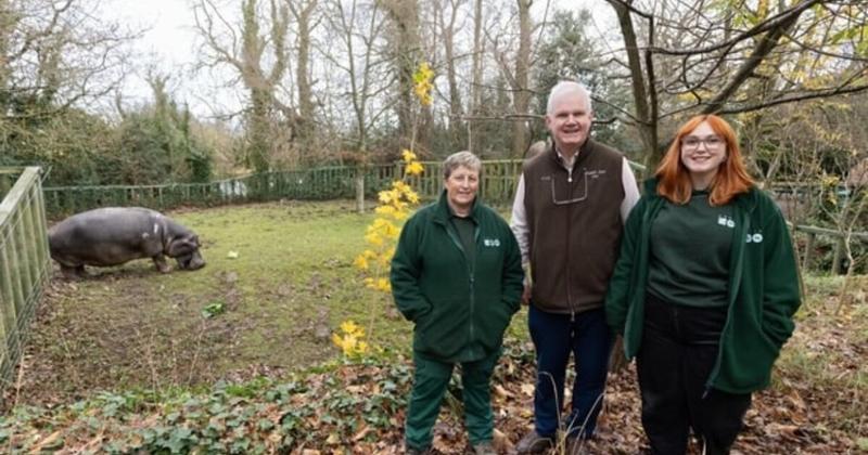 Ο ζωολογικός κήπος του Δουβλίνου πραγματοποίησε την πρώτη επέμβαση καταρράκτη σε ιπποπόταμο Ο ζωολογικός κήπος του Δουβλίνου πραγματοποίησε την πρώτη επέμβαση καταρράκτη σε ιπποπόταμο