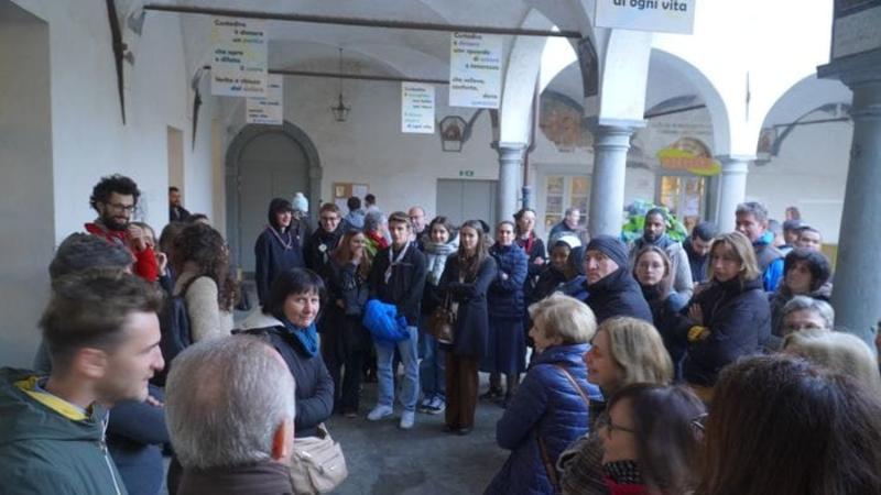 I 50 anni di Caritas, don Trussardi: «Incontrare i poveri è chiamarli per nome»