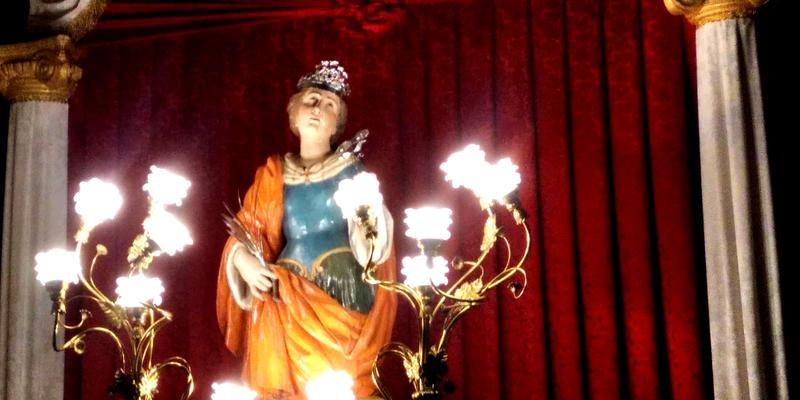 Santa Lucia, il programma odierno dei festeggiamenti