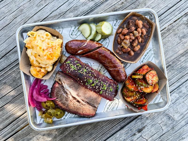 A Texas town’s barbecue holdout embraces something new