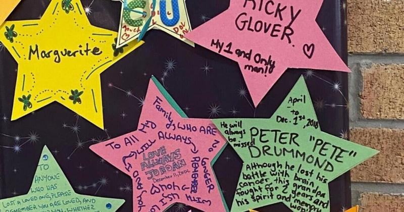 Remember loved ones with Stars for a Dark Night installation at library