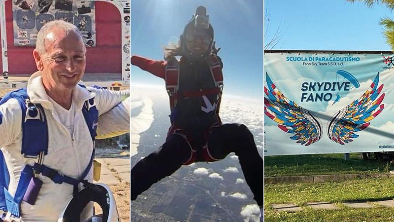 Tragedia a Fano: due paracadutisti precipitano e muoiono durante un lancio. “Violetta ed Ermes erano persone straordinarie, ci mancheranno” /