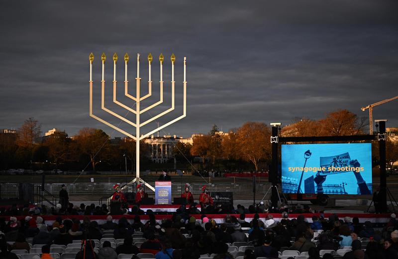 Targeted Hanukkah lighting underscores defiant Chabad mission to set globe aglow Targeted Hanukkah lighting underscores defiant Chabad mission to set globe aglow