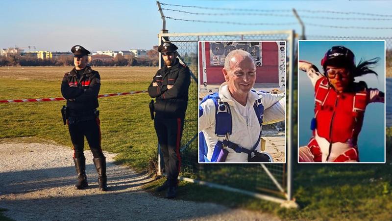 Chi sono Violetta ed Ermes, morti nell’incidente col paracadute